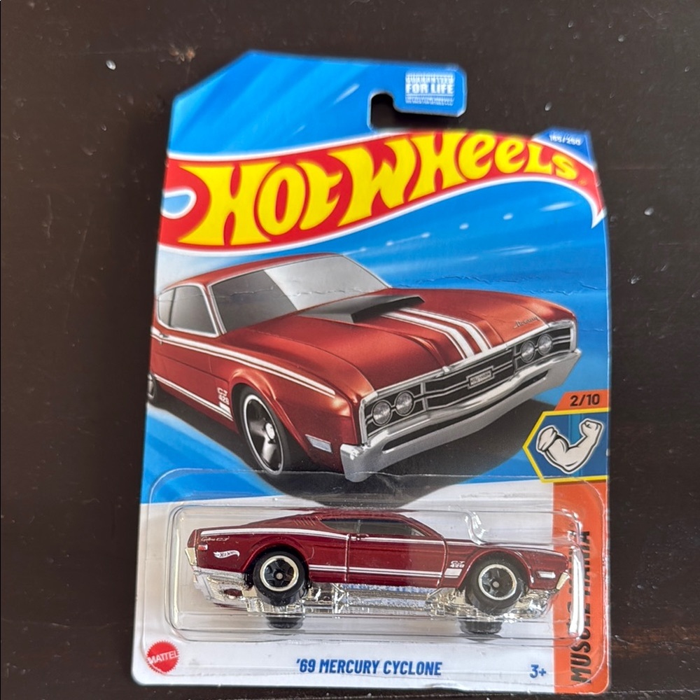 '69 Mercury Cyclone Red Die-Cast Car